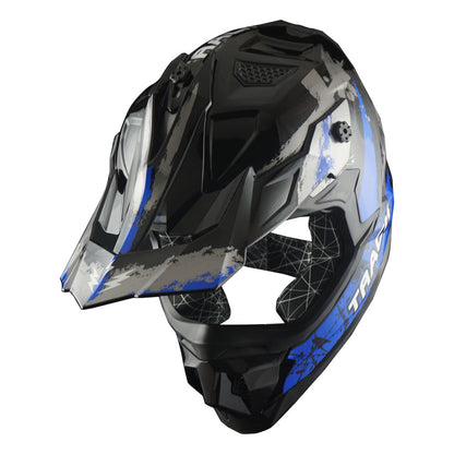 Adult Motorcycle Helmet ATV Dirt Bike Helmet Track Style