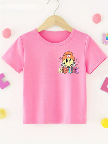 Girls' Little Bit Dramatic T-Shirt - Funny Quote