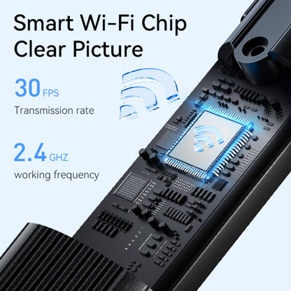 1080P Ear Wax Removal Tool with Camera – Wi-Fi Ear Cleaning Kit with 6 Spoons & Tweezers, Rechargeable, Visual Ear Cleaner for Safe Ear Care at Home