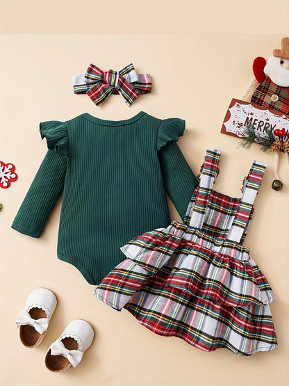 Baby Girls Outfit Set - Long Sleeve Style 47493