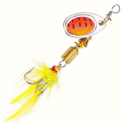 Metal Spoon Fishing Lures 16pcs – Spinner Bait Kit for Pike, Bass & Trout | Saltwater & Freshwater Artificial Lures with Tackle Storage Box