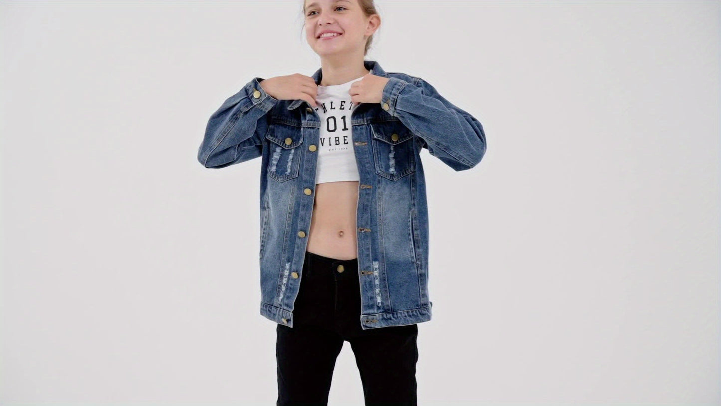 Kids' Denim Outerwear - Everyday Style