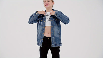 Kids' Denim Outerwear - Everyday Style