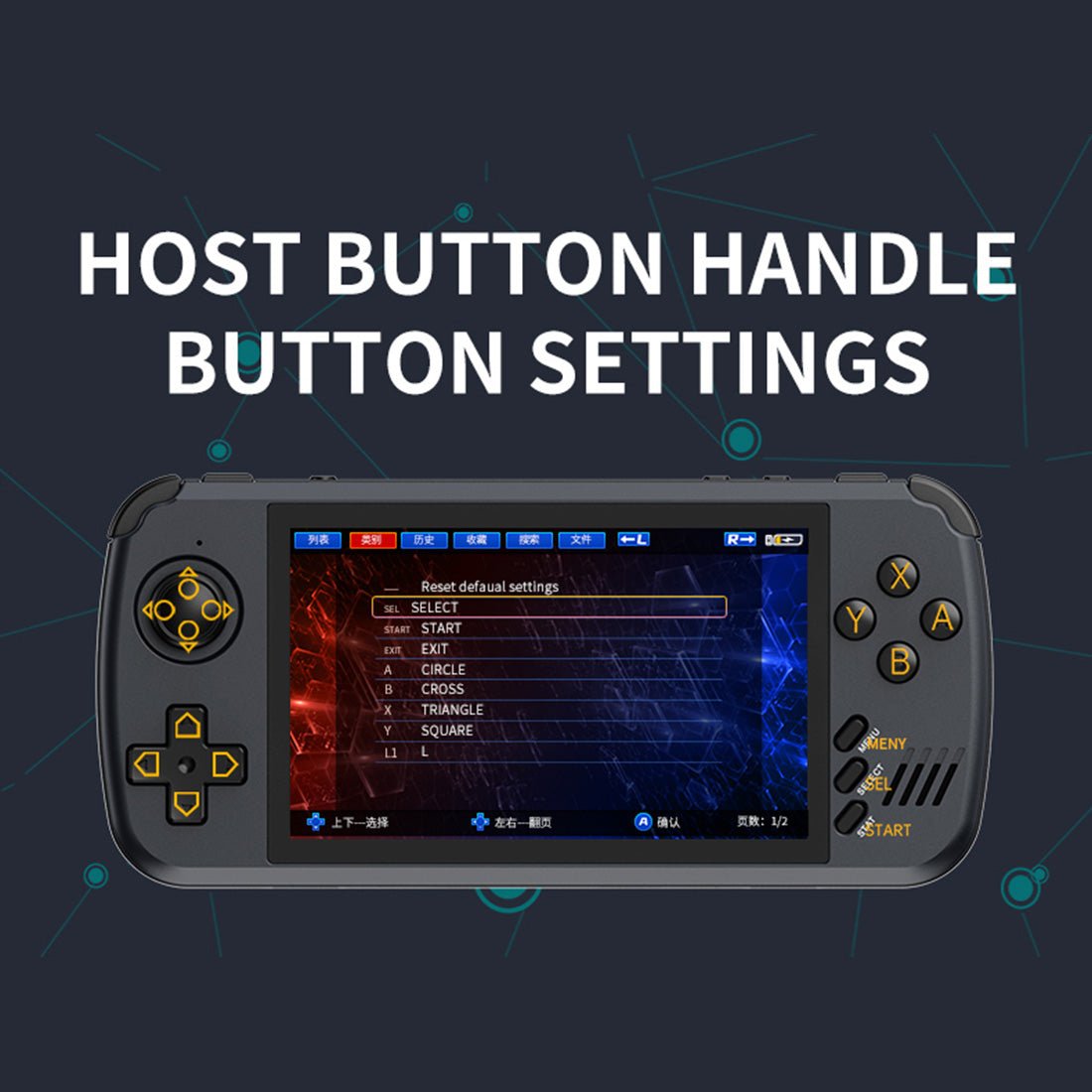 Powkiddy X39 PRO Handheld Game Console – 4.5" IPS 854×480 5600+ Preloaded Games HDMI Output Dual Player 3000mAh Linux Retro Gaming System