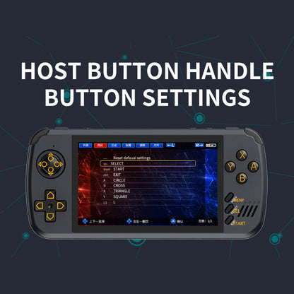 Powkiddy X39 PRO Handheld Game Console – 4.5" IPS 854×480 5600+ Preloaded Games HDMI Output Dual Player 3000mAh Linux Retro Gaming System