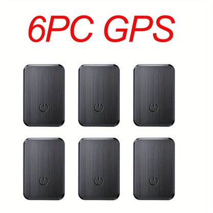 Mini GPS Tracker GF-08 Magnetic Real-Time Car Tracking Device – Global Coverage, No Subscription Fee, Stainless Steel Portable Hidden Vehicle Locator, 2/3/4/5/6 Pack