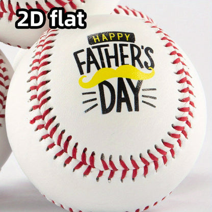Personalized Baseball Gift with Custom Photo – 9 Inch Printed Baseball for Baseball Fans, Unique Gift for Dad, Coach & Team, Back to School Baseball Present, Special Keepsake for Baseball Enthusiasts