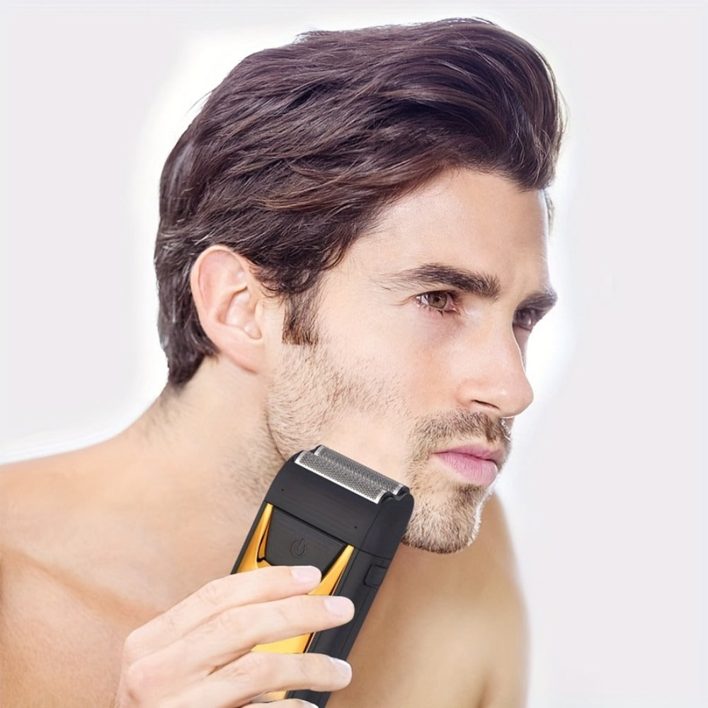 Men's Electric Shaver Rechargeable – Professional Hair Trimmer for Men, Household Cordless Electric Razor, Father's Day Gift & Everyday Grooming