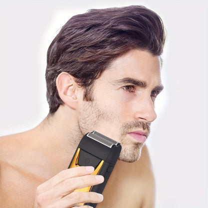 Men's Electric Shaver Rechargeable – Professional Hair Trimmer for Men, Household Cordless Electric Razor, Father's Day Gift & Everyday Grooming
