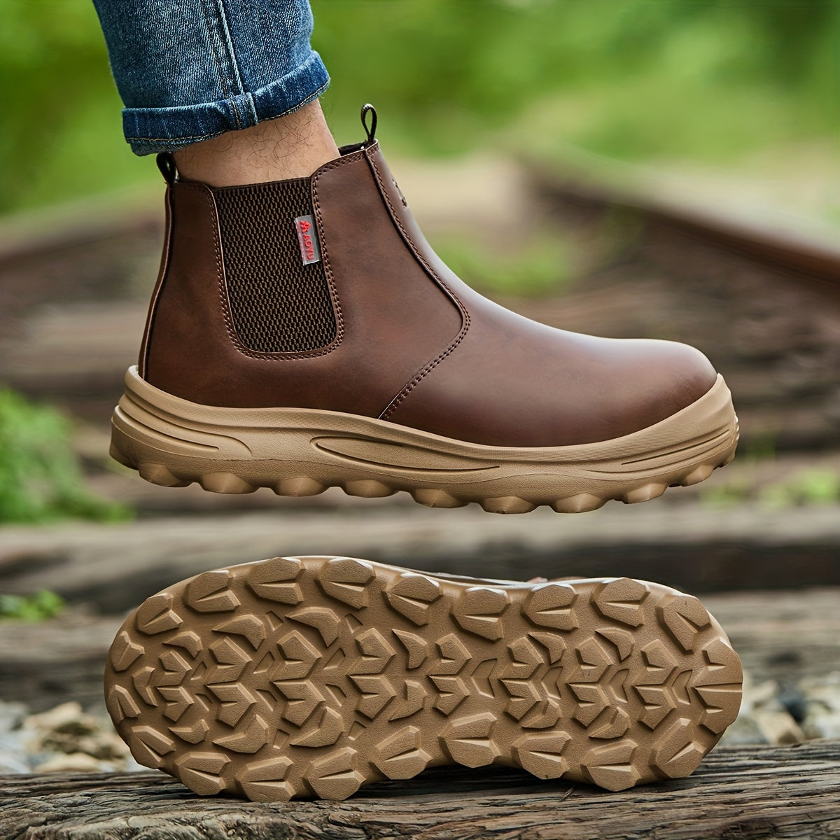 Men's Work & Safety Boots - Steel Toe Protection & Puncture Resistant 767461