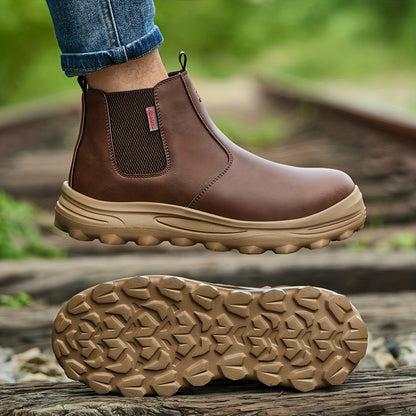 Men's Work & Safety Boots - Steel Toe Protection & Puncture Resistant 767461