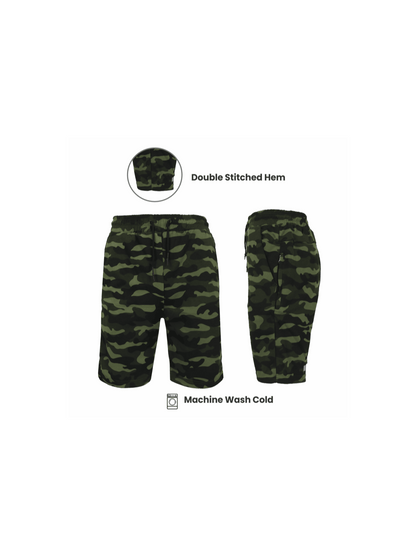 Men's Casual Shorts - Drawstring Waist With Pockets
