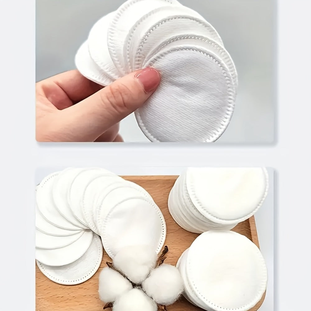 Cotton Rounds Makeup Remover Pads 600pcs — Soft Lint-Free Disposable Facial Cleansing Pads for All Skin Types, Toner Application, Eye & Nail Polish Removal, 6 Packs x 100 Count