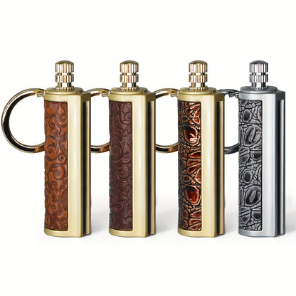 Permanent Match Fire Starter Set 4pcs, 10000-Strike Flint Metal Match Lighter with Keychain, Emergency Survival Fire Starter Kit for Outdoor Camping Hiking Backpacking, No Fuel No Battery Required