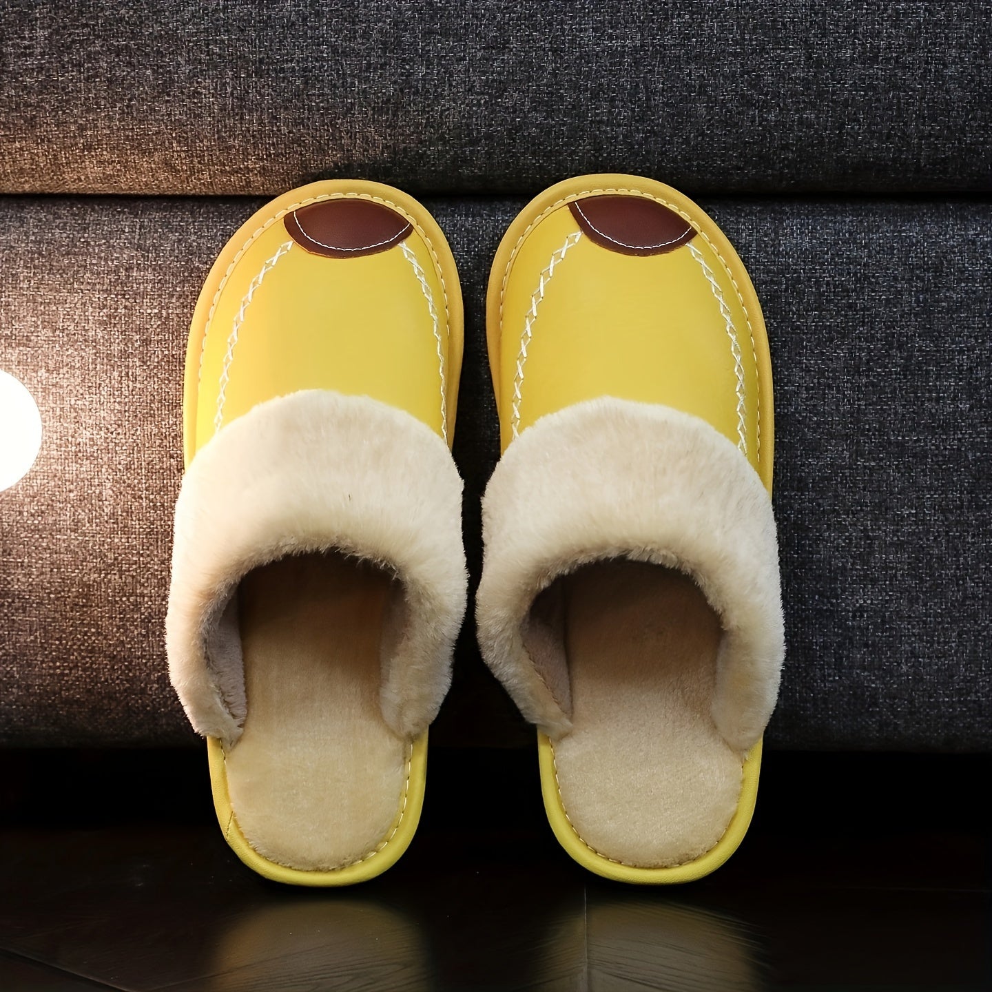 Men's Slippers - Slip-On Ease & Warm Lining