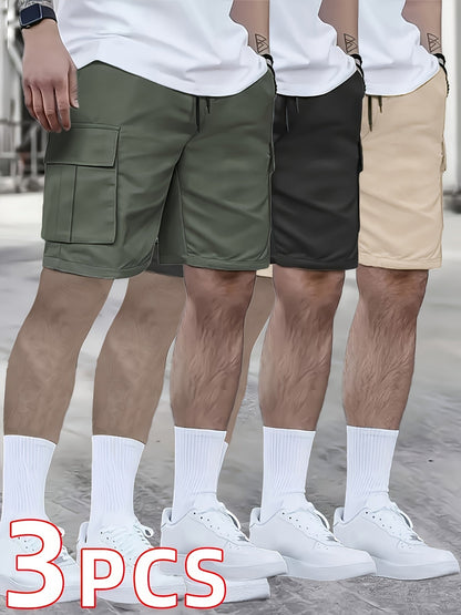 Men's Cargo Shorts - Multi Pocket Everyday Style