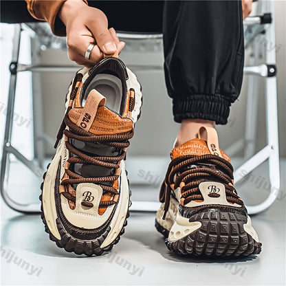Men's Sneakers - Non-Slip Sole Platform Sole for Outdoor & Travel 515301