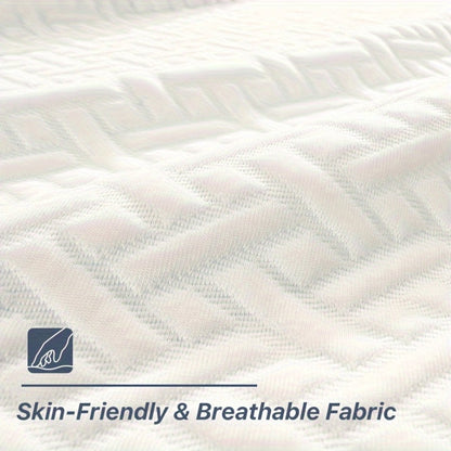 3-Inch Mattress Topper with Memory Foam, Bed Mattress Pad for Bedroom detail image - detail view 15