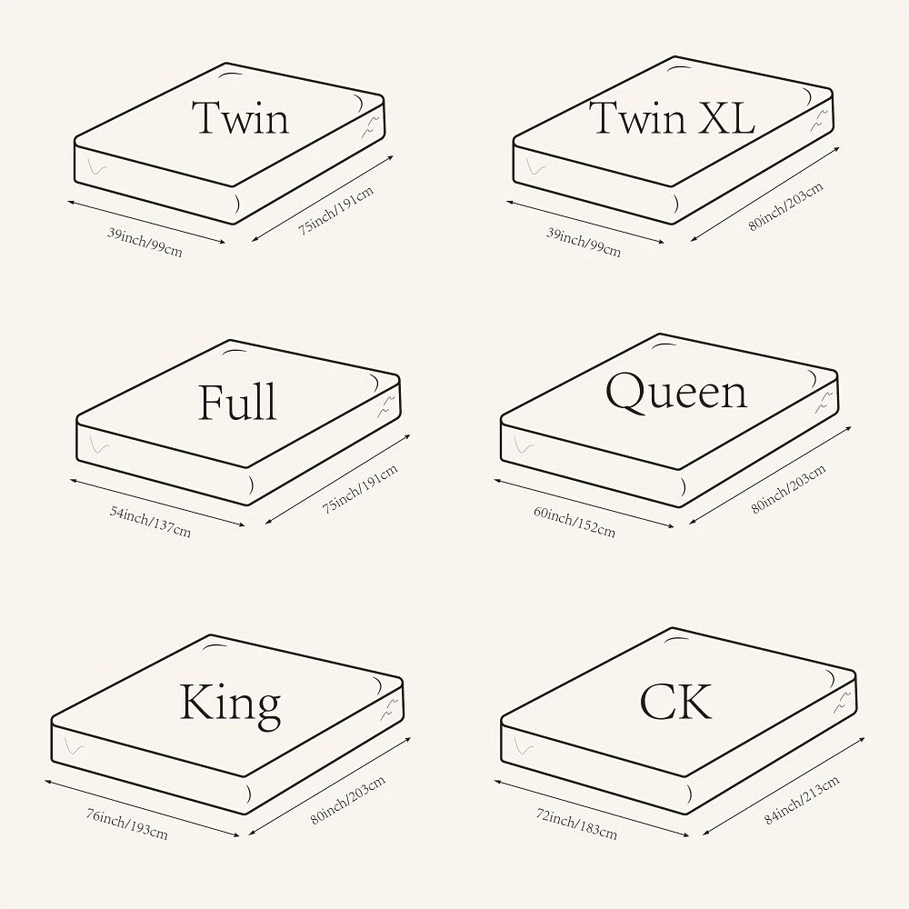 3-Inch Mattress Topper with Memory Foam, Bed Mattress Pad for Bedroom detail image - detail view 4