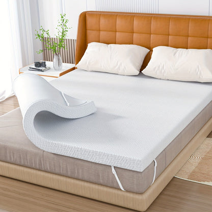 Mattress Toppers, Gel Memory Foam Mattress Topper 3 Inch - Cooling Gel-Infused, Soft & shown in the main product view
