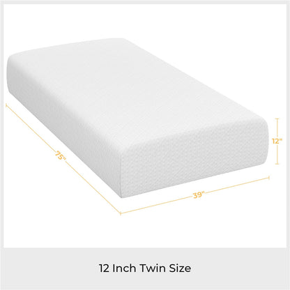 3-Layer Mattress, Medium-Firm Bed Mattress for Bedroom Comfort and Support detail image - detail view 12