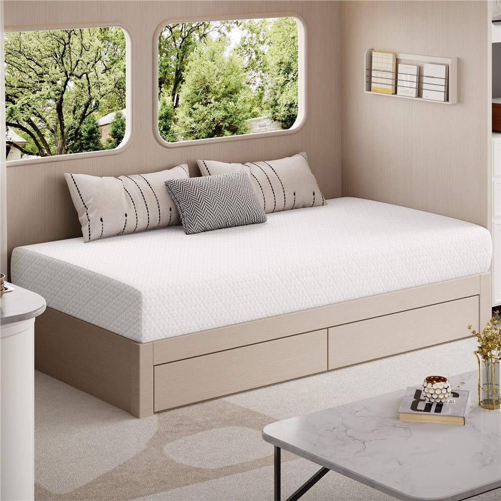 3-Layer Mattress, Medium-Firm Bed Mattress for Bedroom Comfort and Support detail image