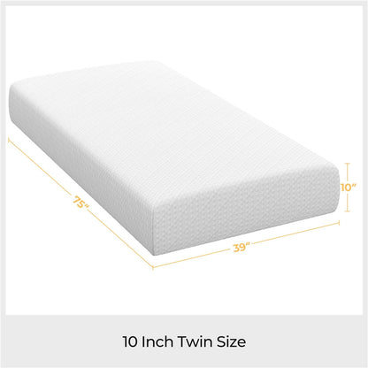 3-Layer Mattress, Medium-Firm Bed Mattress for Bedroom Comfort and Support detail image - detail view 8