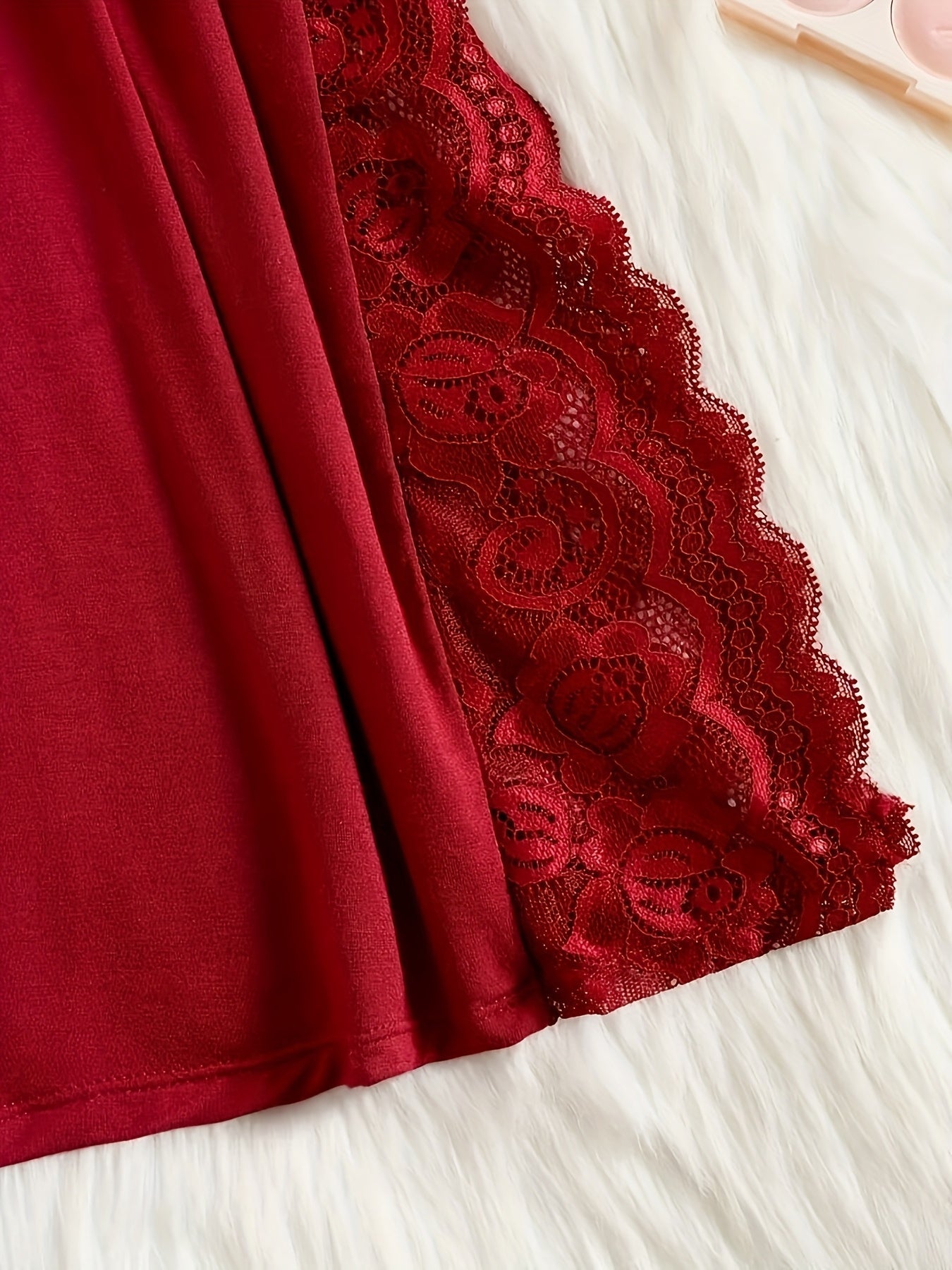 3-Pack Lingerie Sleepwear Set - Lace Detail Comfort