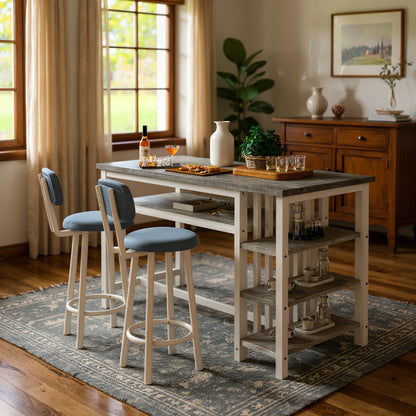 3-Piece Dining Table Sets And Breakfast Nook Sets for Kitchen and Home Office detail image - detail view 13
