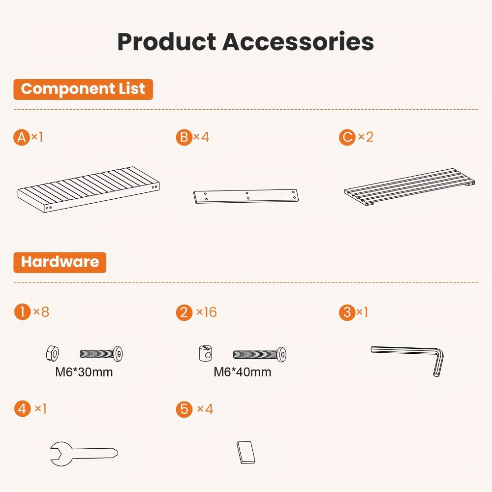 3-Tier Bamboo Shoe Rack, Closet Shoe Shelf for Organized Everyday Storage in Entryway detail image - detail view 8