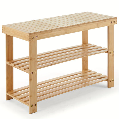 Shoe Rack shown in the Wood-27.6IN option