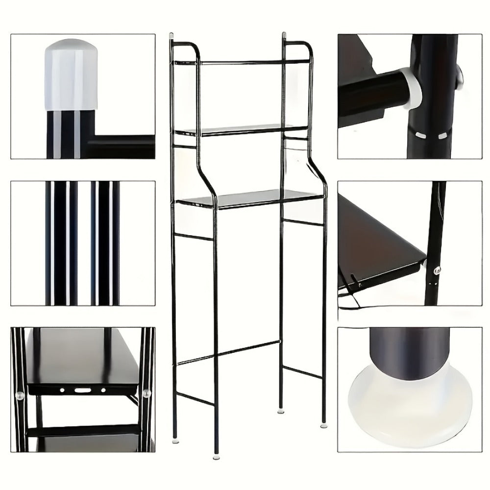 3-Tier Bathroom Storage Rack for Organized Everyday Storage and Daily Home Use detail image - detail view 8