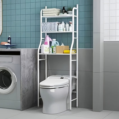 3-Tier Freestanding Bathroom Storage Shelf for Organized Everyday Storage detail image