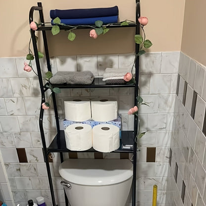 3-Tier Freestanding Bathroom Storage Shelf for Organized Everyday Storage detail image - detail view 3