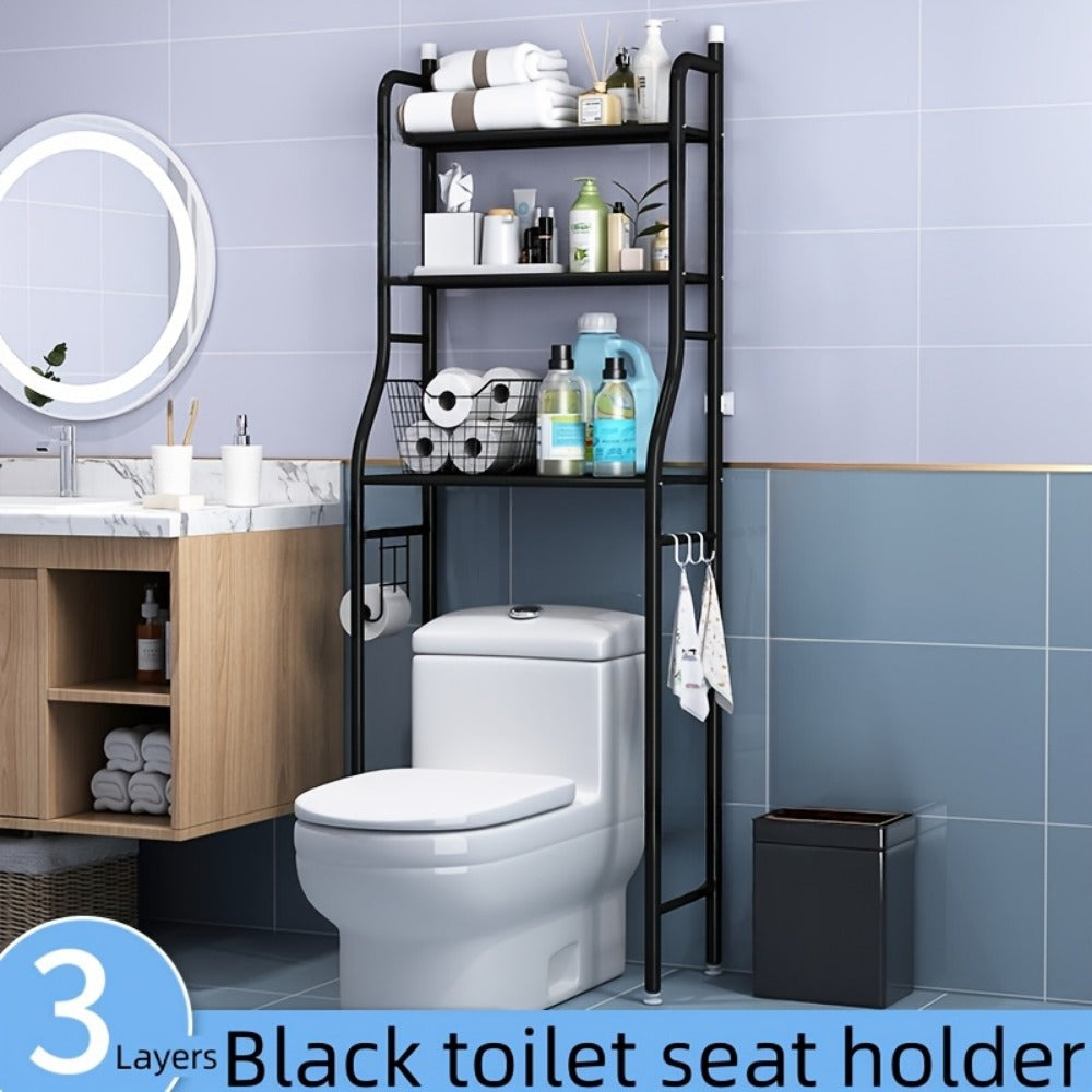 3-Tier Freestanding Bathroom Storage Shelf for Organized Everyday Storage detail image - detail view 6