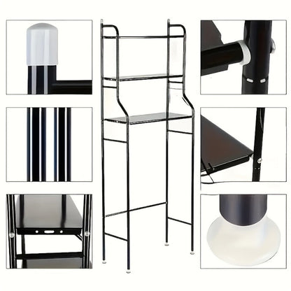 3-Tier Freestanding Bathroom Storage Shelf for Organized Everyday Storage detail image - detail view 7