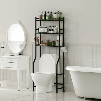 3-Tier Freestanding Over-the-Toilet Storage Organizer for Entryway and Living Room detail image - detail view 4