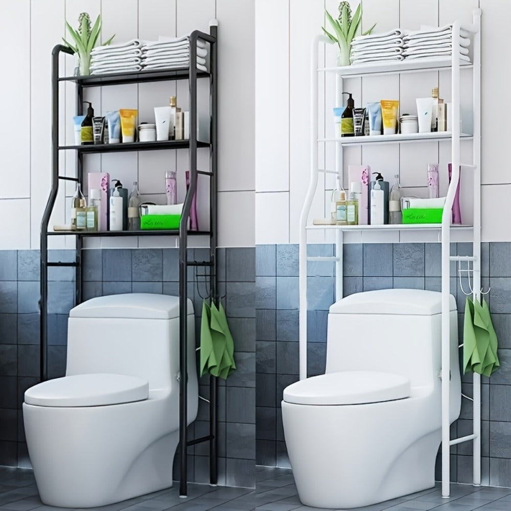 3-Tier Freestanding Over-the-Toilet Storage Organizer for Entryway and Living Room detail image - detail view 8