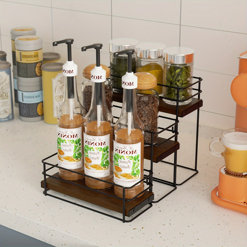 3-Tier Kitchen Storage And Organization with Tool-Free Assembly detail image - detail view 6