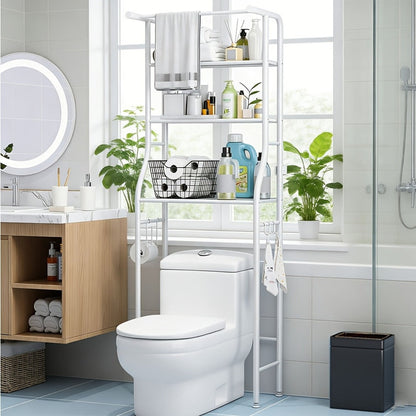 3-Tier Metal Over-the-Toilet Storage Organizer for Entryway and Bathroom detail image - detail view 6