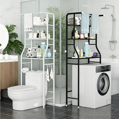 3-Tier Metal Over-the-Toilet Storage Organizer for Entryway and Bathroom detail image - detail view 8