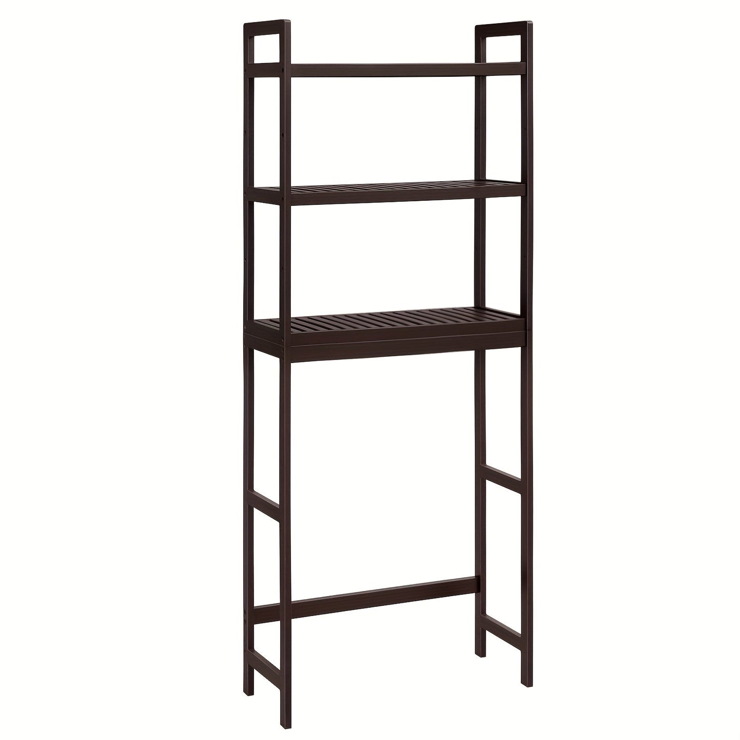 Over The Toilet Shelf shown in the Brown-1 option