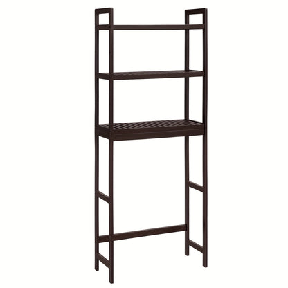 Over The Toilet Shelf shown in the Brown-1 option