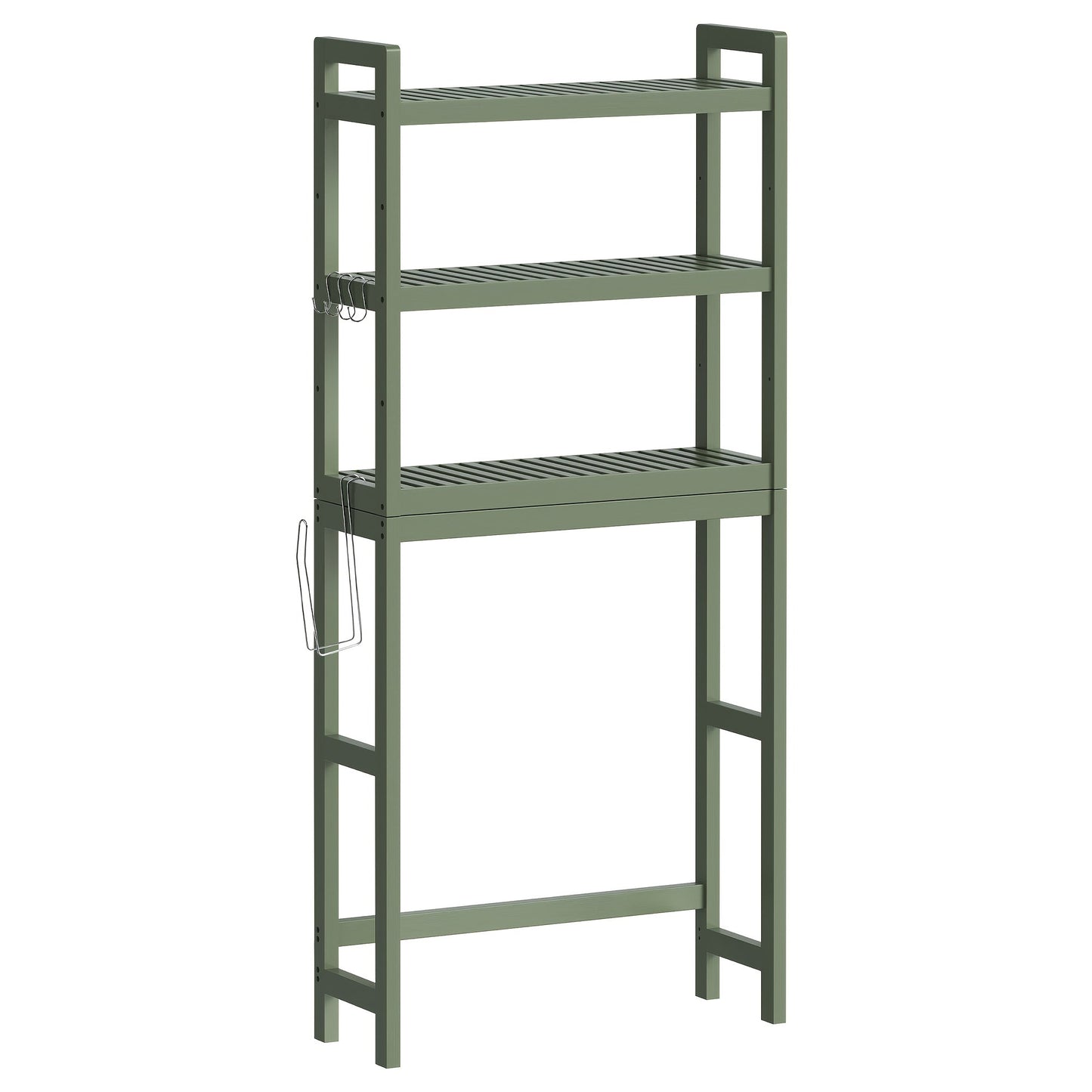 Over The Toilet Shelf shown in the Green option