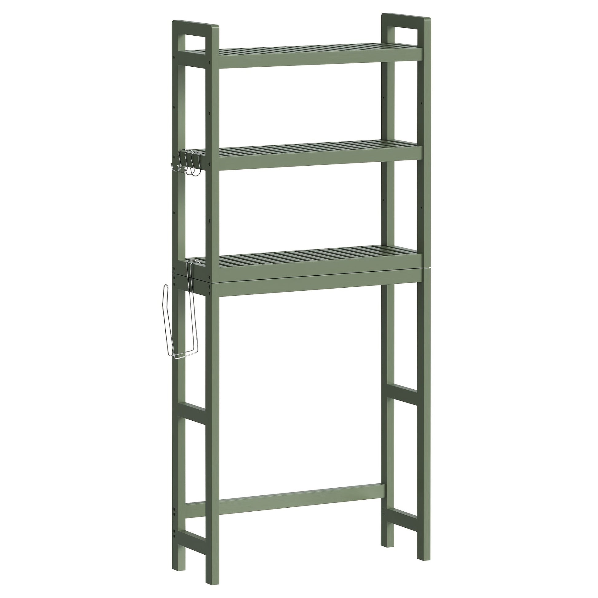 Over The Toilet Shelf shown in the Green option