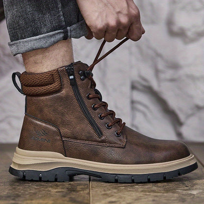 Men's Work & Safety Boots - Steel Toe Protection & Puncture Resistant