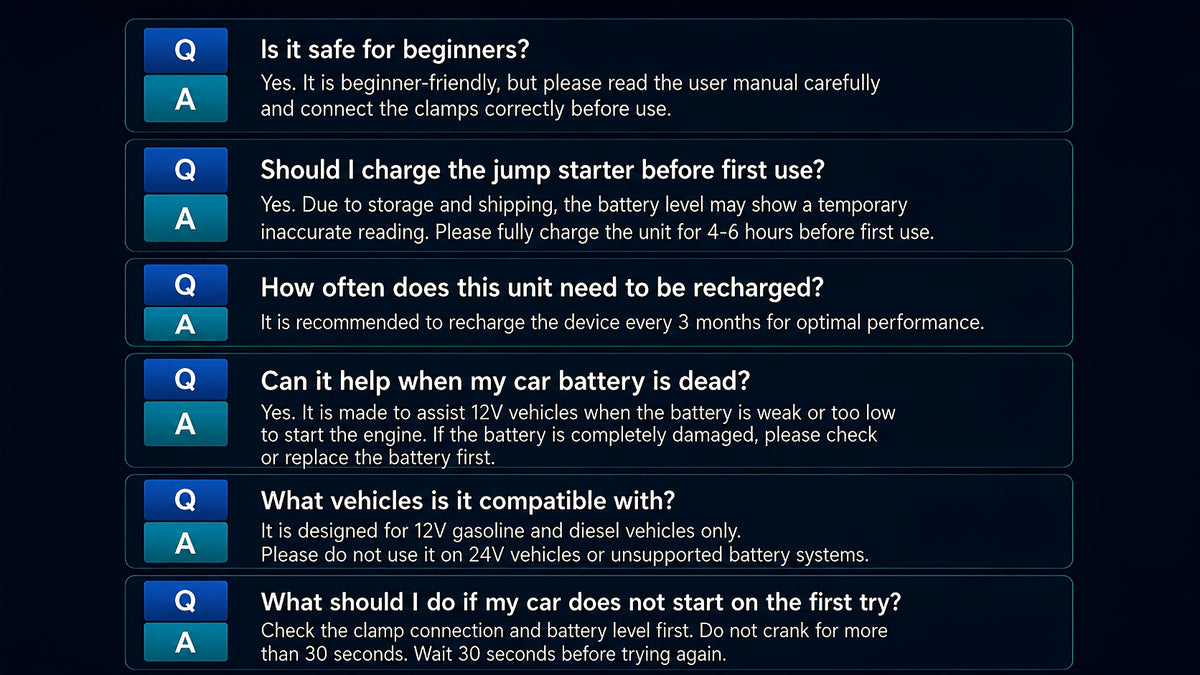 6000-20000A Peak Single Jump Starter Or 12V Portable Car Jump Starter with Air Compressor, Jump Starter Battery Pack with 150PSI Tire Inflator, 7-in-1 Multi-functional Battery Booster Power Bank with LED Light, Car Battery Charger, Roadside Assistanc