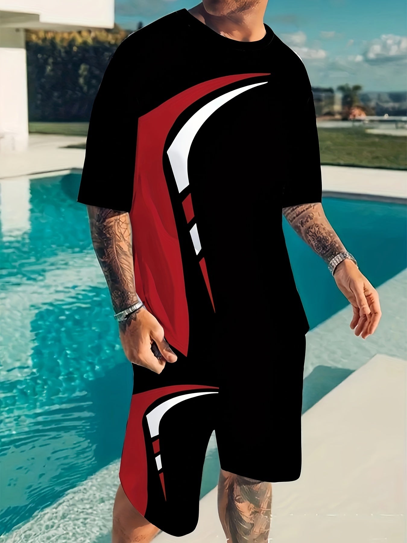 Men's Athletic Shorts - Relaxed Fit Everyday Style
