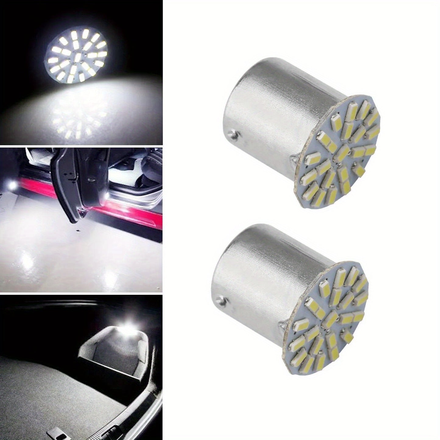 Car LED Interior Light Bulb Kit 56PCS 12V T10 Universal Fit | Map Dome Reading License Plate Luggage Compartment LED Replacement Bulbs Plug-and-Play Upgrade for Cars Trucks SUV