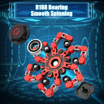 Fidget Spinners Robot Fingertip Toys 10 or 15 Pack – Stress Relief Mechanical Gyro Spinning Tops, Luminous & Standard, Party Favors for Kids Adults